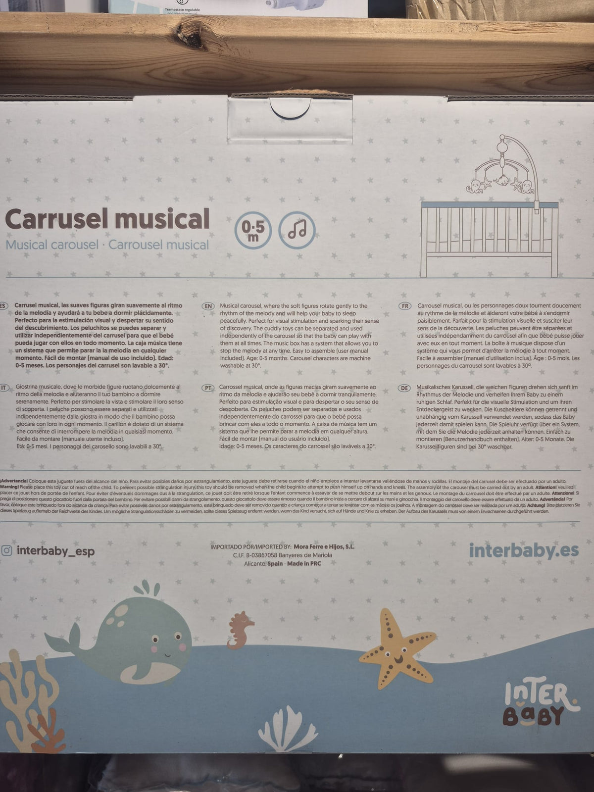 CARRUSEL MUSICAL PULPO