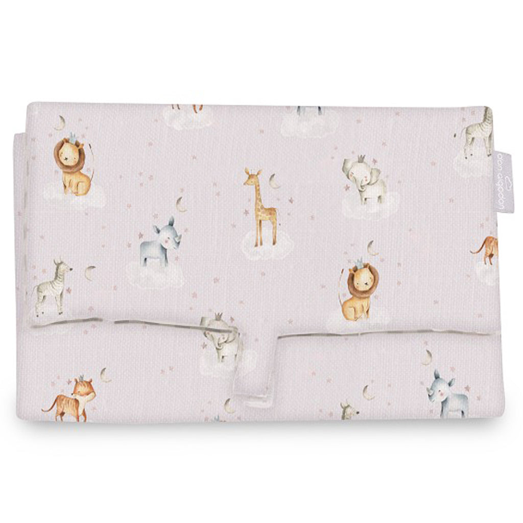 CAMBIADOR GRIS PARA BEBE ANIMALITOS DON ALGODON