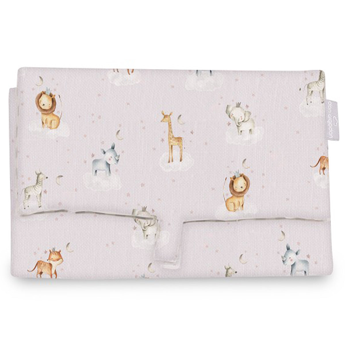 CAMBIADOR GRIS PARA BEBE ANIMALITOS DON ALGODON