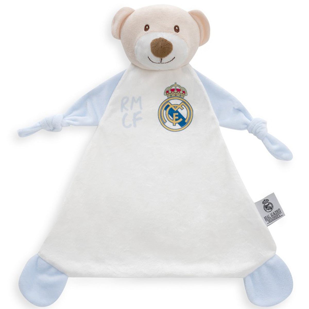 DOUDOU OSO REAL MADRID,  COLOR AZUL Y ROSA
