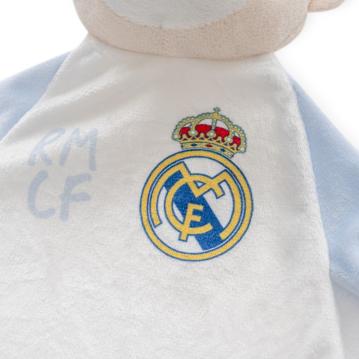 DOUDOU OSO REAL MADRID,  COLOR AZUL Y ROSA