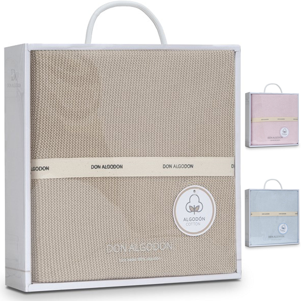 TOQUILLA DE ALGODON PARA BEBE DON ALGODÓN