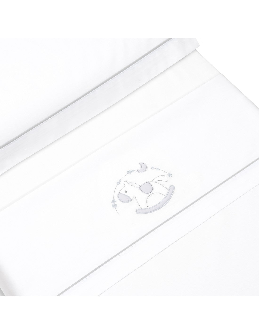 SET DE  SABANAS CUNA CABALLITO+REGALO INTERBABY