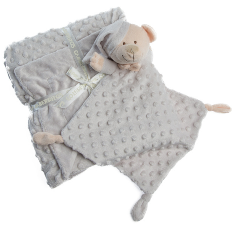 MANTA Y DOUDOU DE TOPOS OSOS. GAMBERRITOS