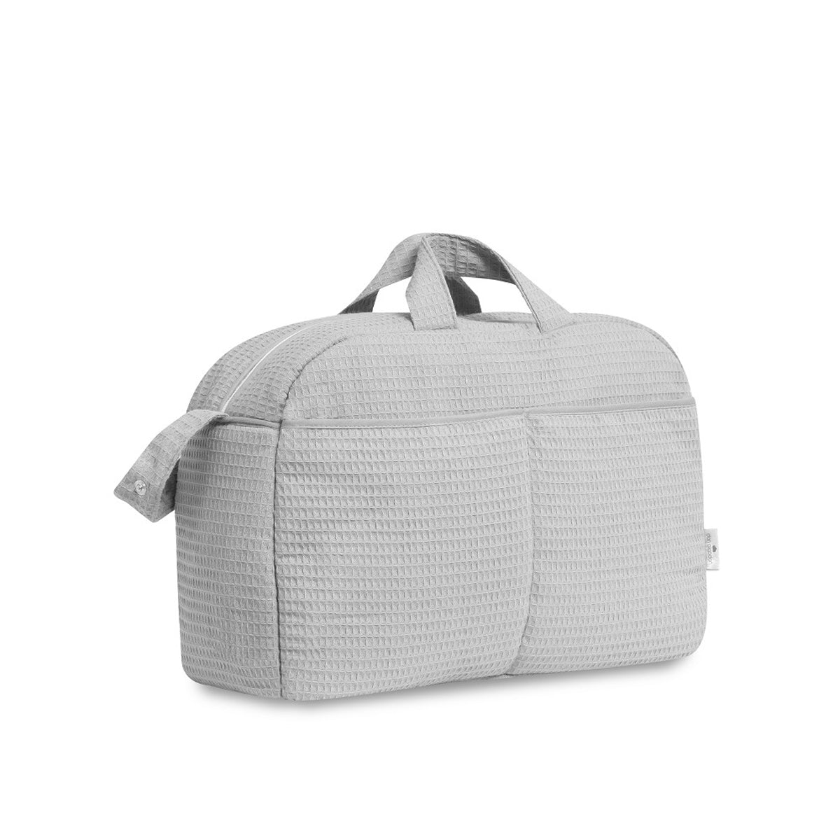 BOLSO MATERNAL NIDO DE ABEJA . DON ALGODÓN