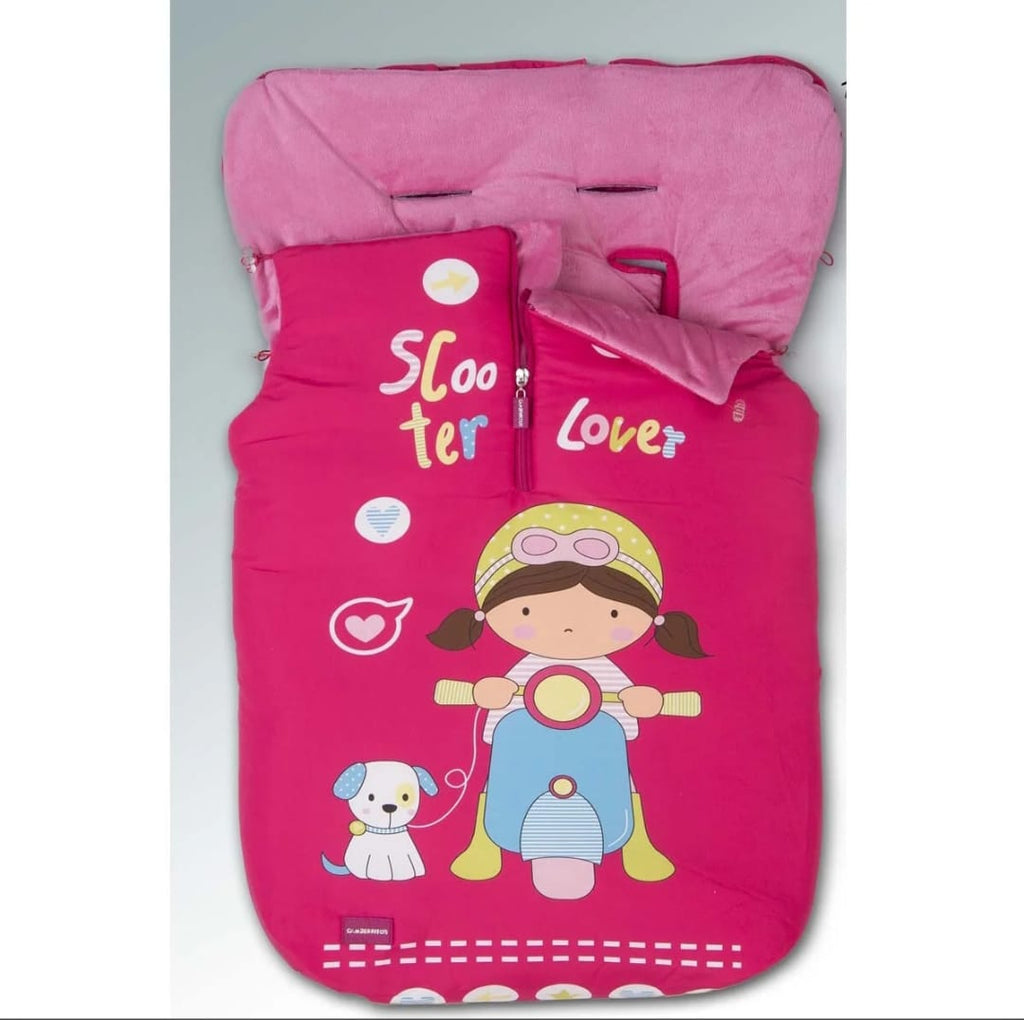 SACO UNIVERSAL SILLA PASEO, SCOOTER LOVER (COLOR ÚNICO) GAMBERRITOS