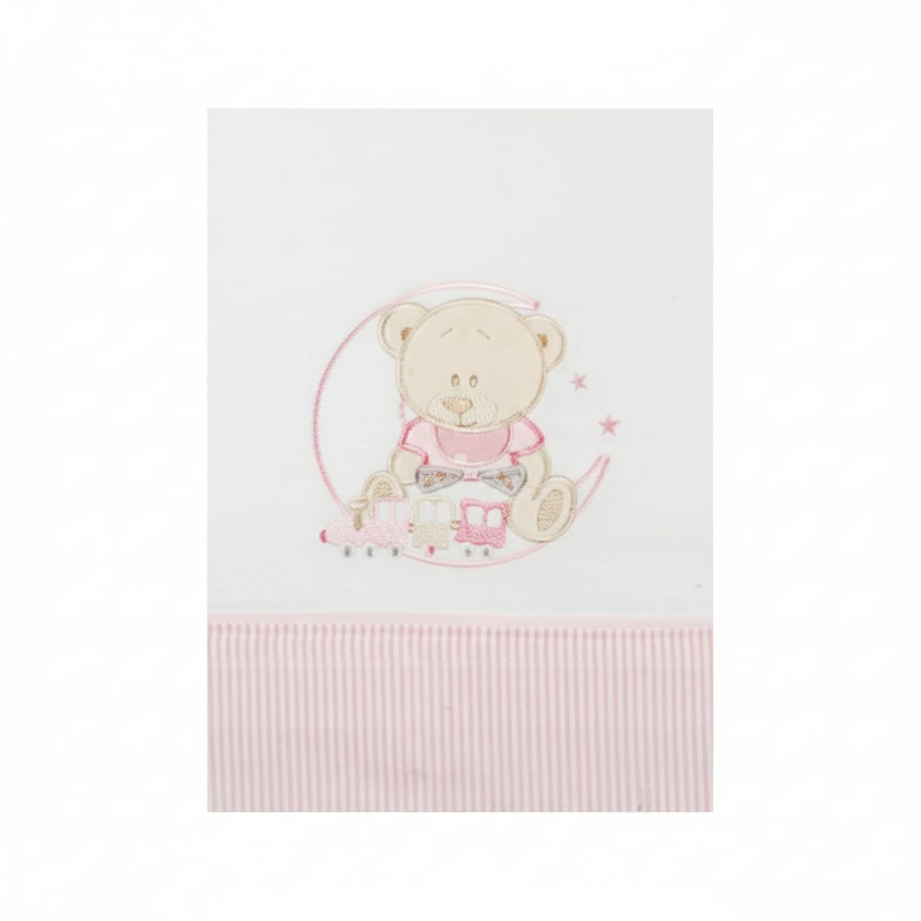SET DE 2 PIEZAS FUNDA NORDICA Y CHICHONERA OSO LUNA. GAMBERRITOS
