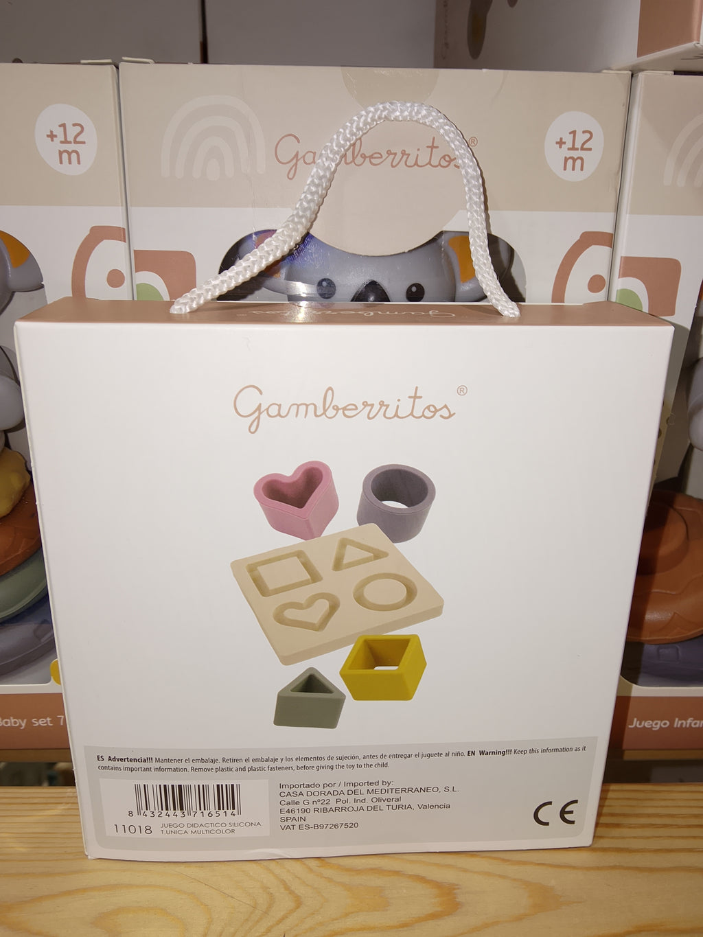 PUZZLES FORMAS Y COLORES. GAMBERRITOS