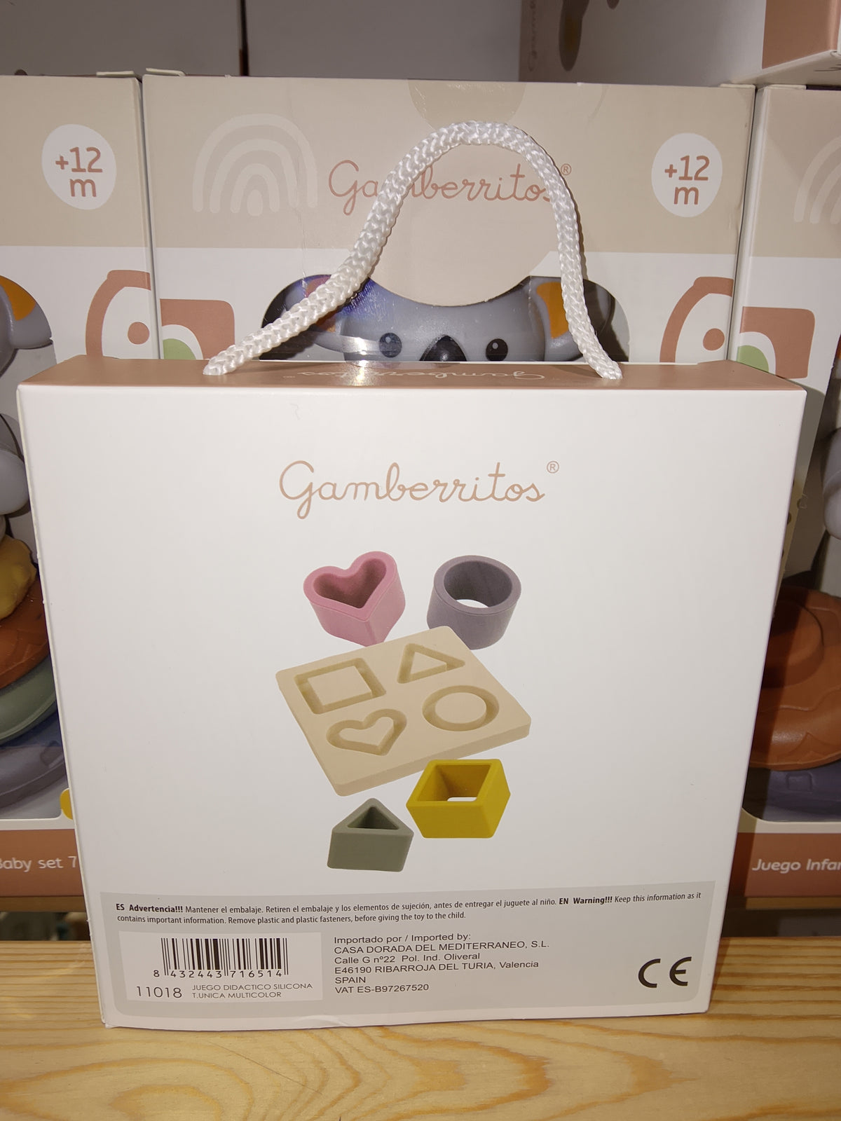 PUZZLES FORMAS Y COLORES. GAMBERRITOS
