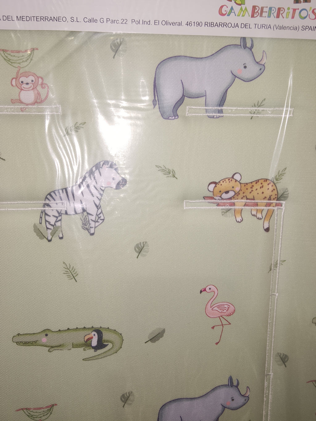 COLCHONETA UNIVERSAL GAMBERRITOS ANIMALES\DINOSAURIOS