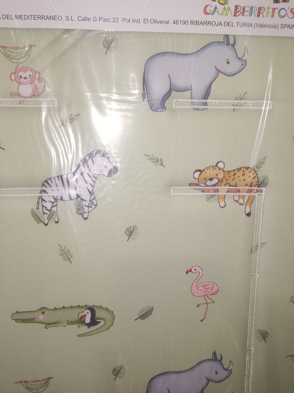 COLCHONETA UNIVERSAL GAMBERRITOS ANIMALES\DINOSAURIOS