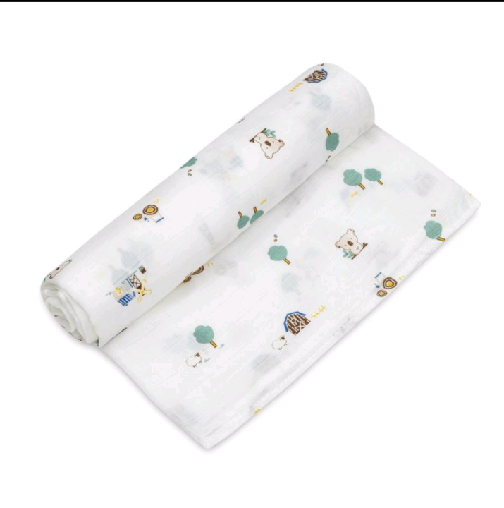 MUSELINA DE BAMBÚ KOALA INTERBABY (120X120)