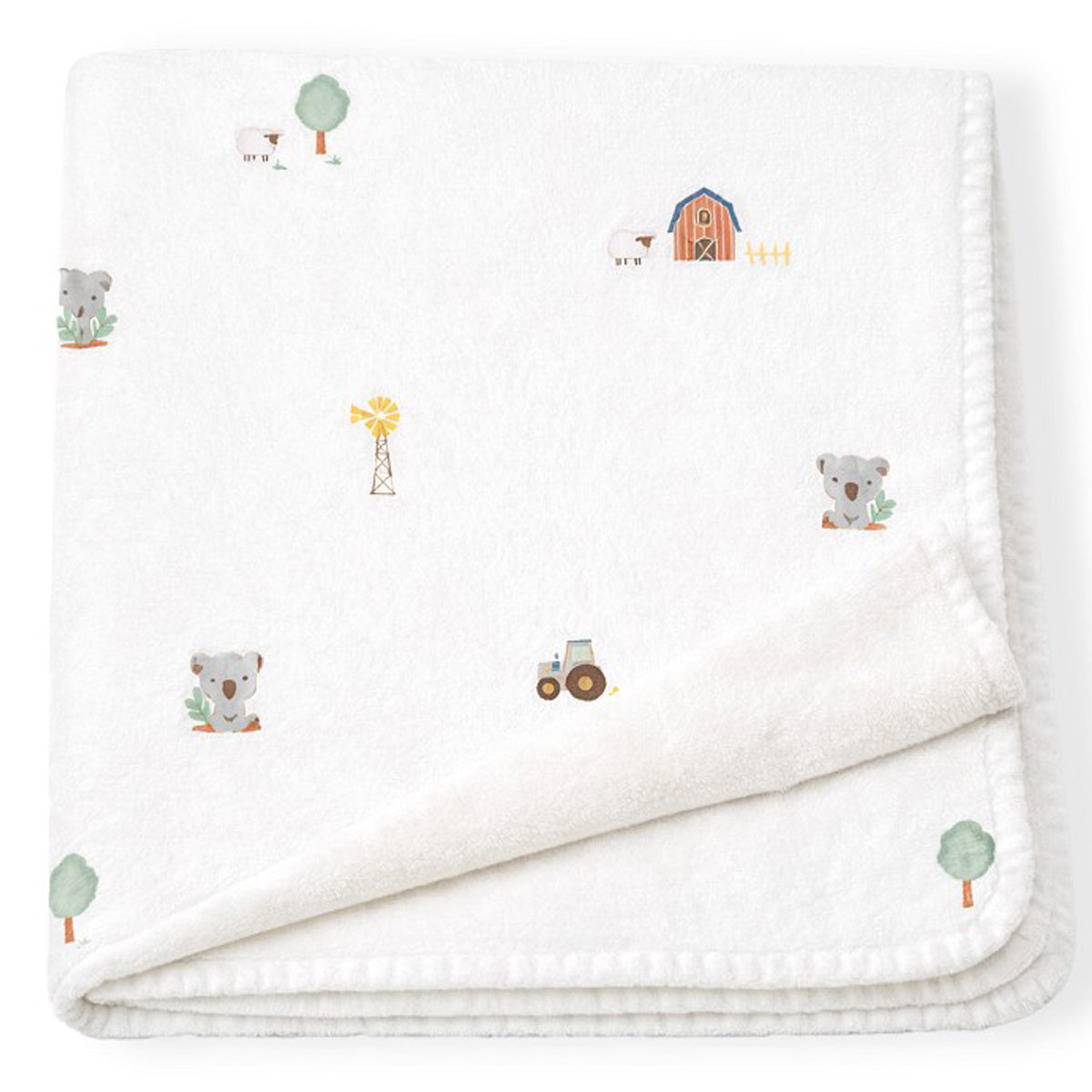 MANTA CORALINA PARA COCHE COLECCION KOALA INTERBABY