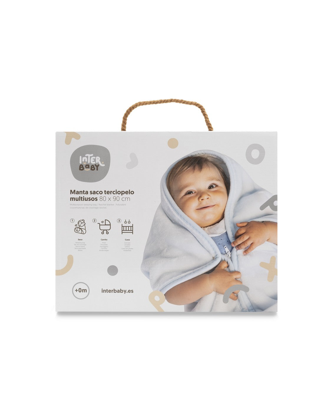 MANTA SACO OSO LUNA. INTERBABY