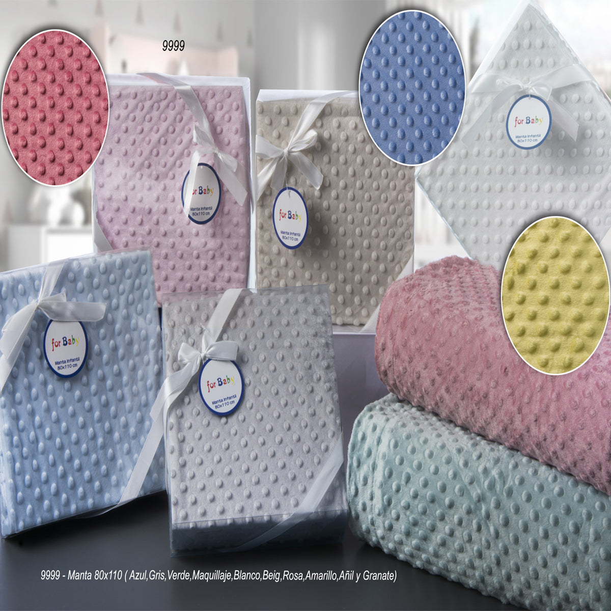 MANTA DE TOPOS FOR BABY