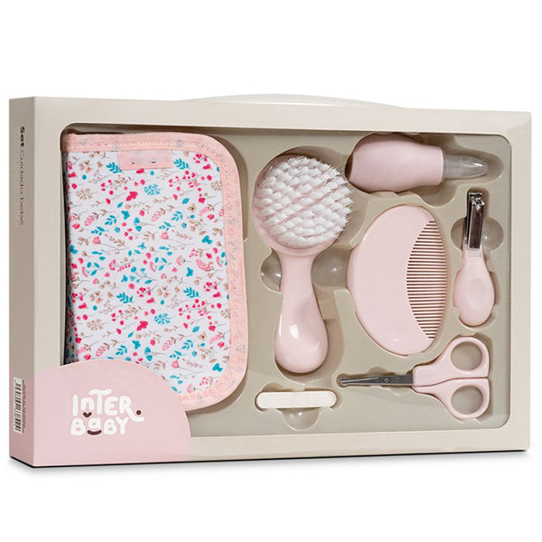 SET DE 7 PIEZAS MODELO FLORES INTERBABY