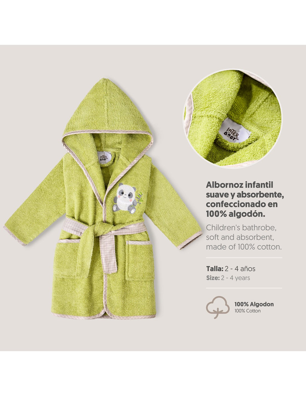 ALBORNOZ  PANDA. INTERBABY (2 A 8 AÑOS)