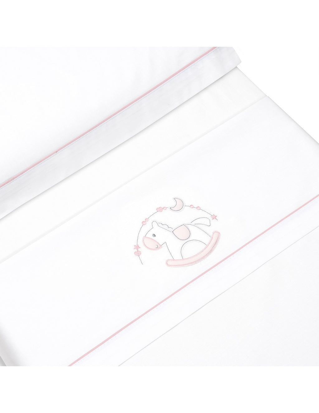 SET DE  SABANAS CUNA CABALLITO+REGALO INTERBABY