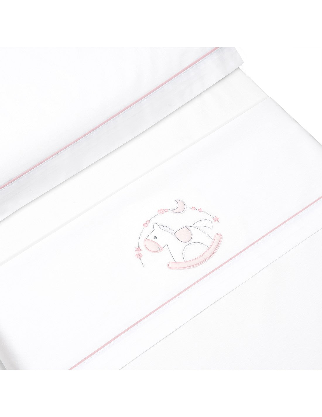 SET DE  SABANAS CUNA CABALLITO+REGALO INTERBABY