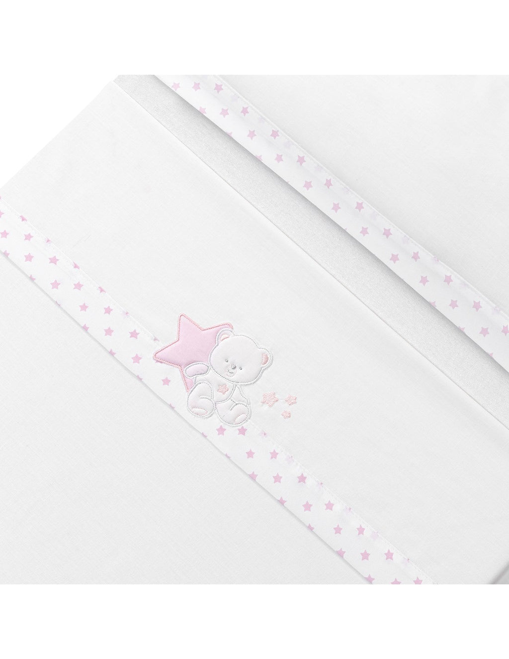 SET DE SABANAS CUNA COLECCIÓN OSITO SENTADO INTERBABY
