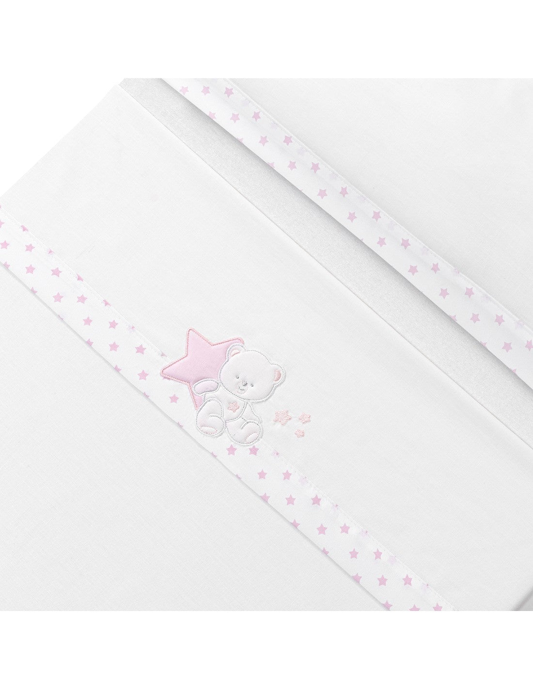 SET DE SABANAS CUNA COLECCIÓN OSITO SENTADO INTERBABY