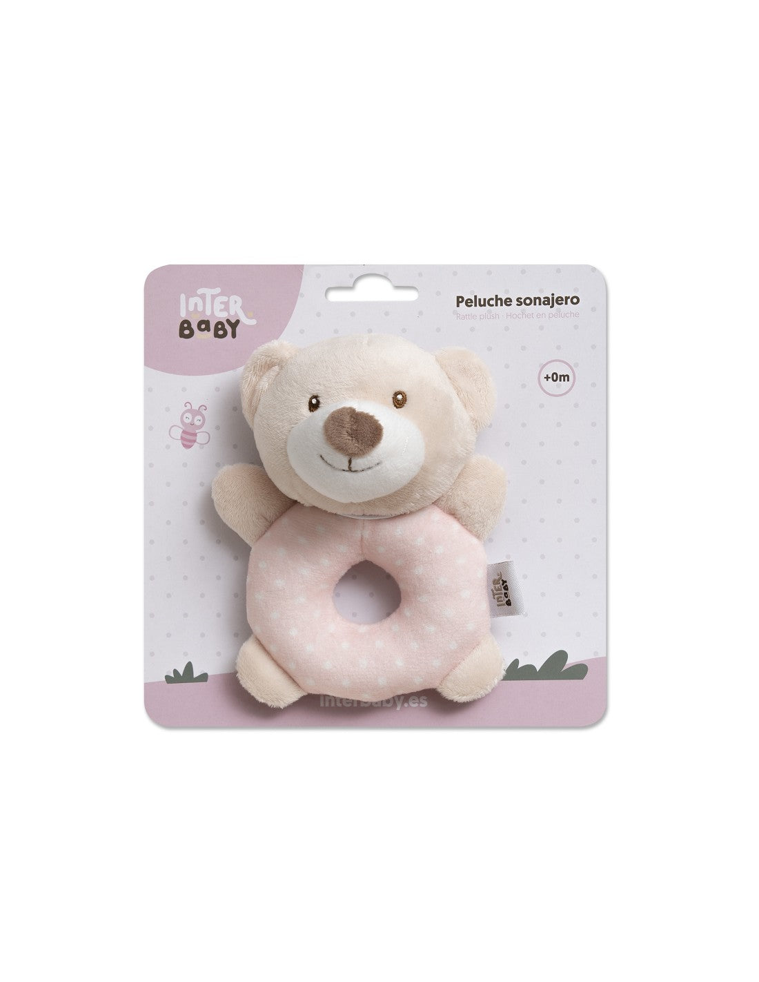 SONAJERO PELUCHE OSO