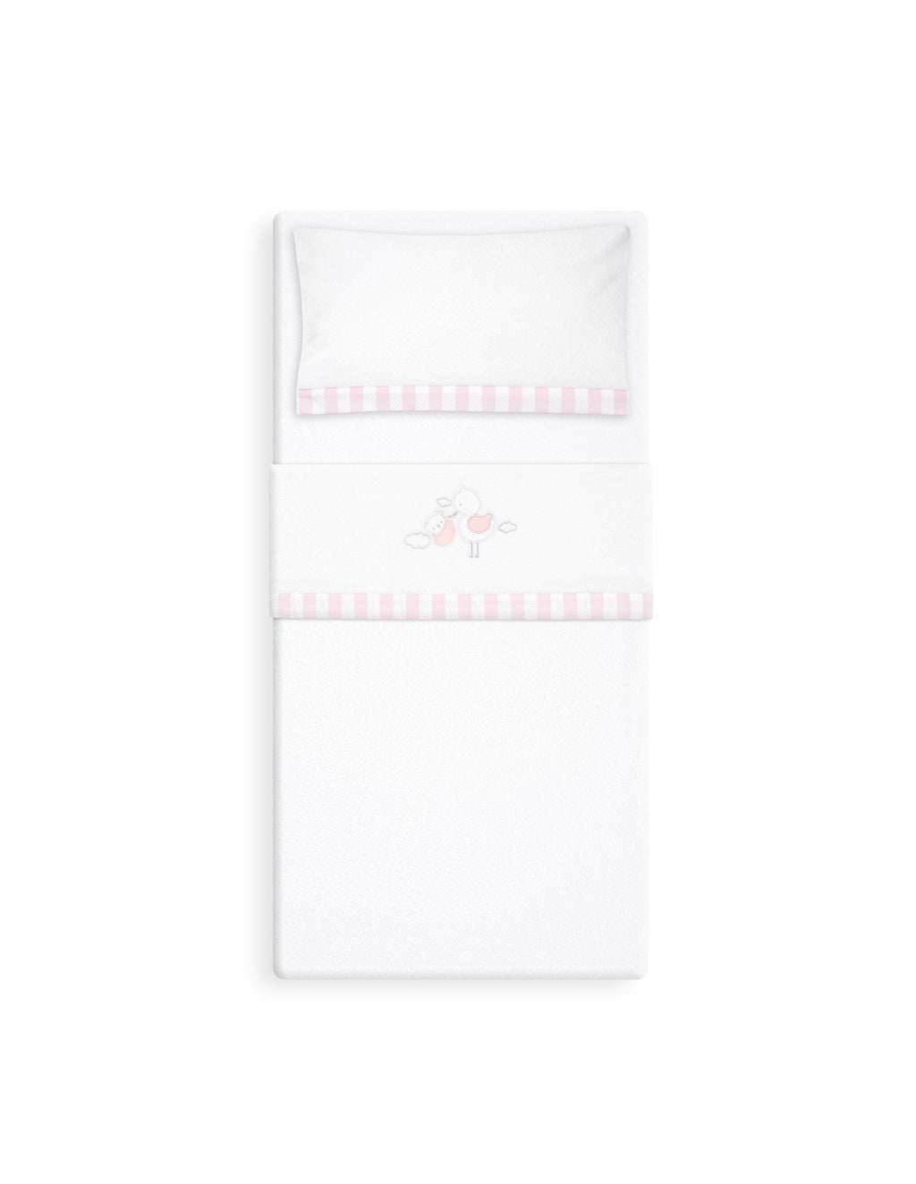 SET SABANAS CUNA CORALINA CIGUEÑA OSO INTERBABY