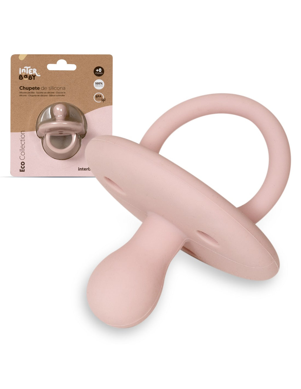 CHUPETE DE SILICONA PARA BEBE. INTERBABY