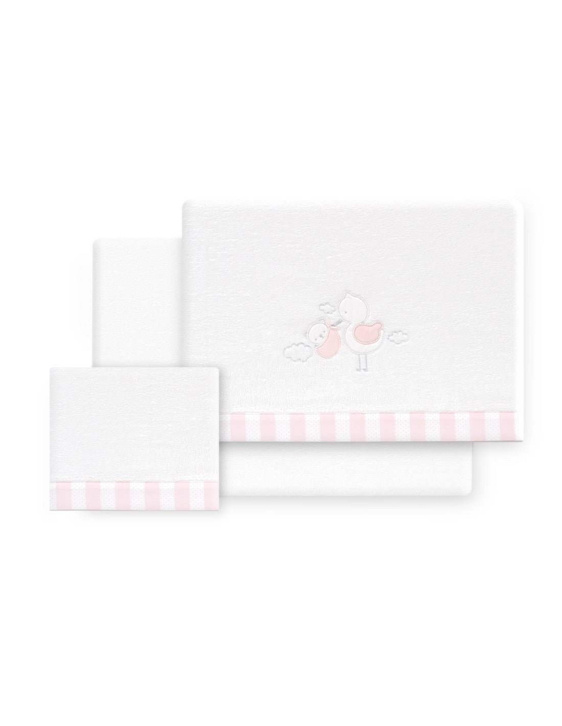 SET SABANAS CUNA CORALINA CIGUEÑA OSO INTERBABY