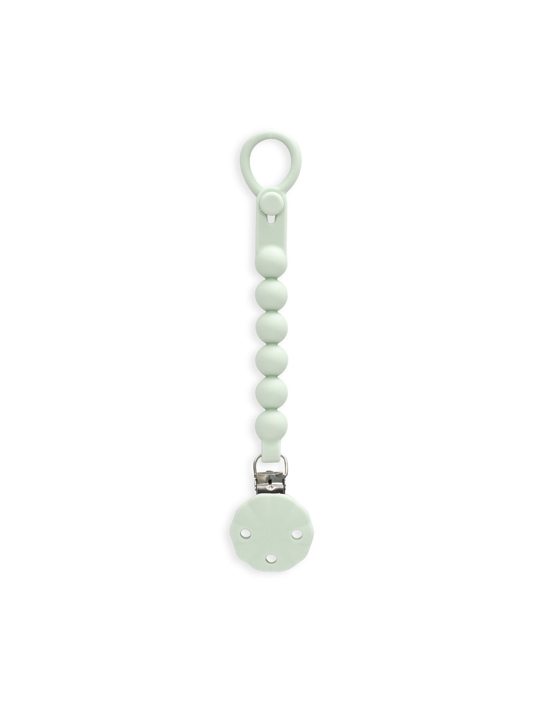 SET DE  SABANAS CUNA+CHUPETERO OSO LUNA INTERBABY — BLANCO/AZUL