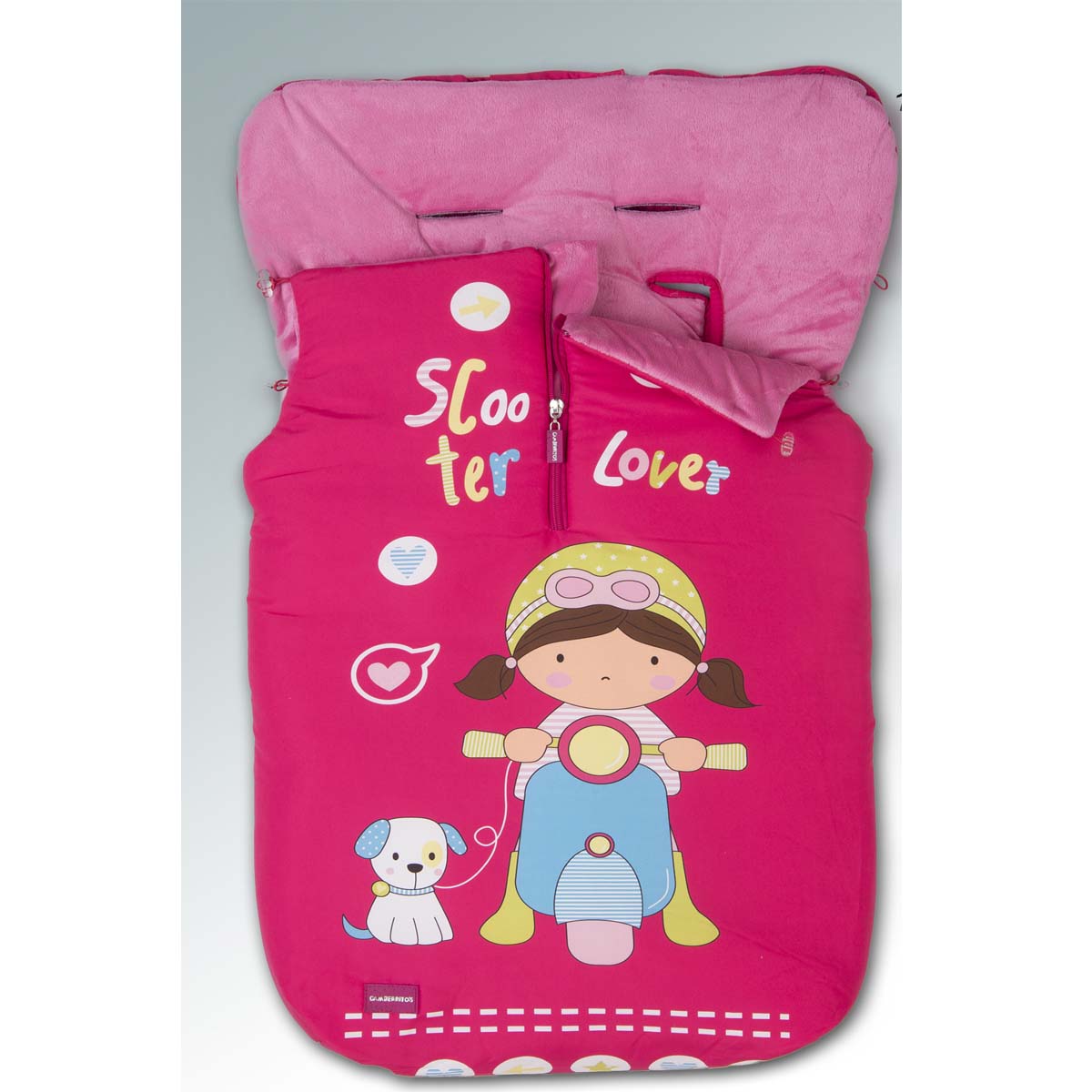 SACO UNIVERSAL SILLA PASEO, SCOOTER LOVER (COLOR ÚNICO) GAMBERRITOS