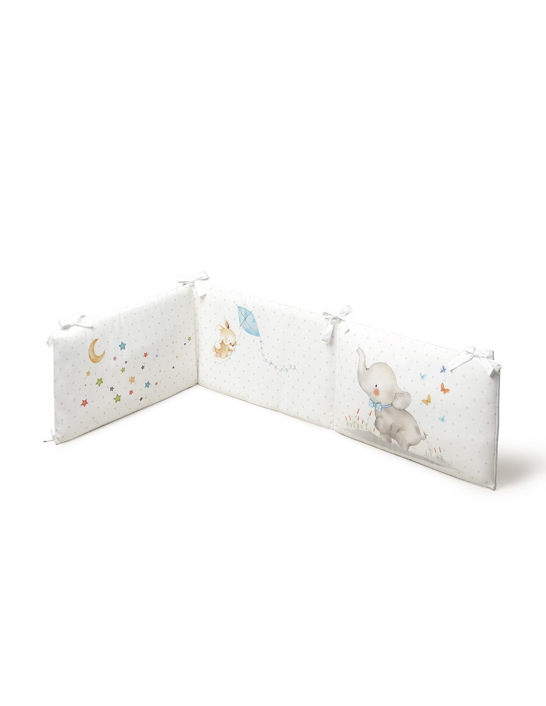 SET DE  2 PIEZAS FUNDA NORDICA Y CHICHONERA ELEFANTE INTERBABY