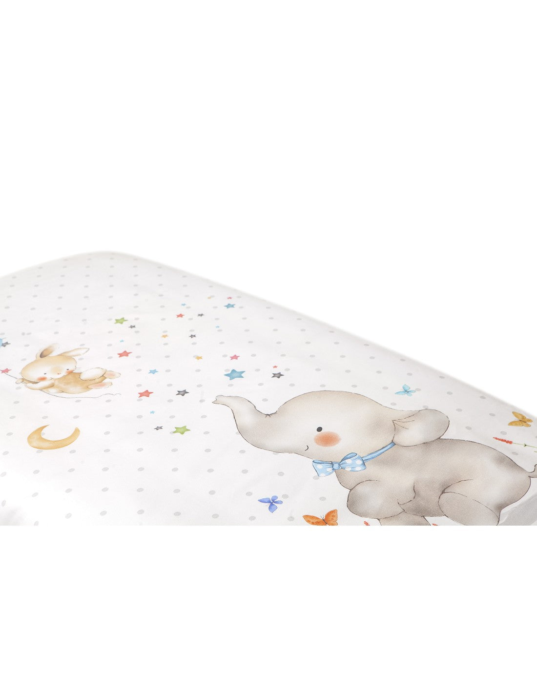 SET DE  2 PIEZAS FUNDA NORDICA Y CHICHONERA ELEFANTE INTERBABY