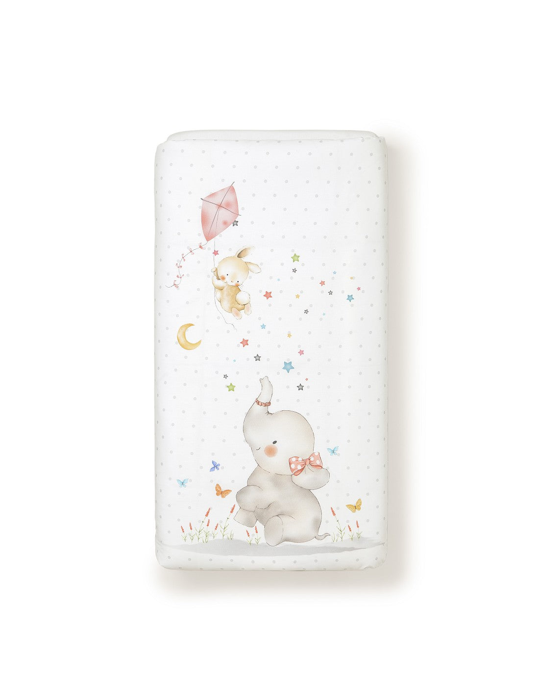SET DE  2 PIEZAS FUNDA NORDICA Y CHICHONERA ELEFANTE INTERBABY