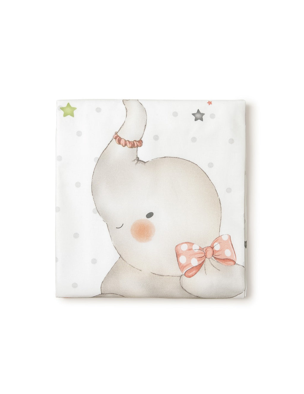 SET DE  2 PIEZAS FUNDA NORDICA Y CHICHONERA ELEFANTE INTERBABY