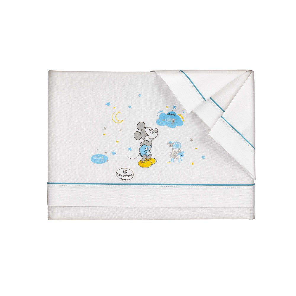 SET DE SABANAS CUNA DISNEY MICKEY