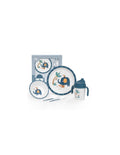 SET DE VAJILLA 5 PIEZAS JUNGLA. INTERBABY