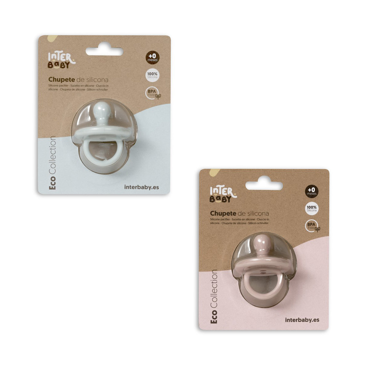 CHUPETE DE SILICONA PARA BEBE. INTERBABY