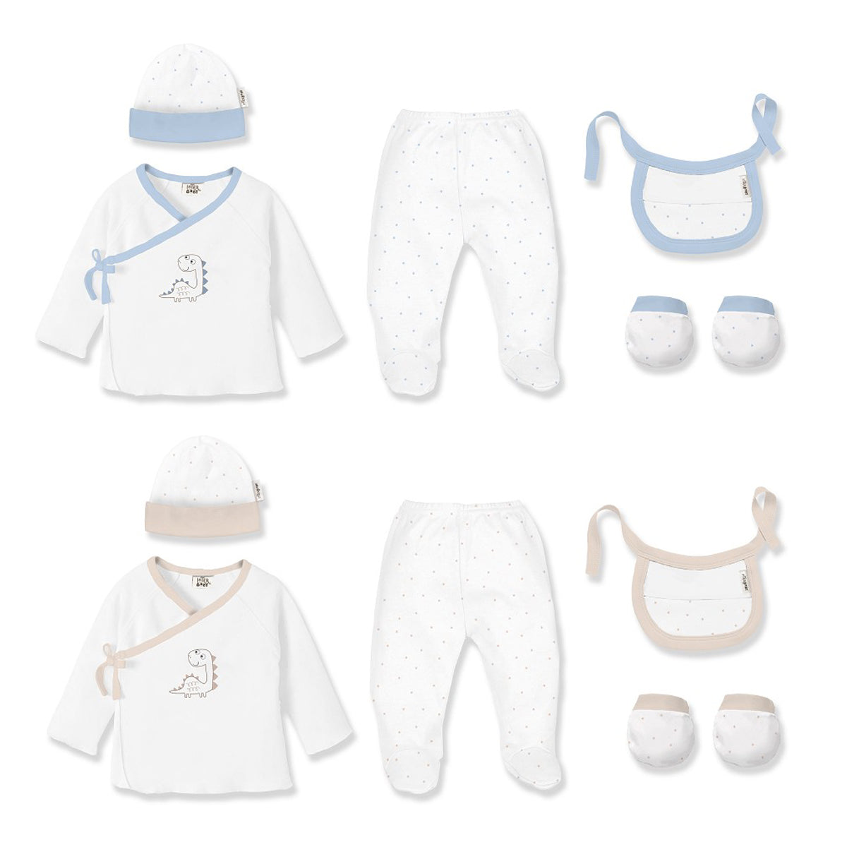 SET DE 5 PIEZAS DINOSAURIO INTERBABY