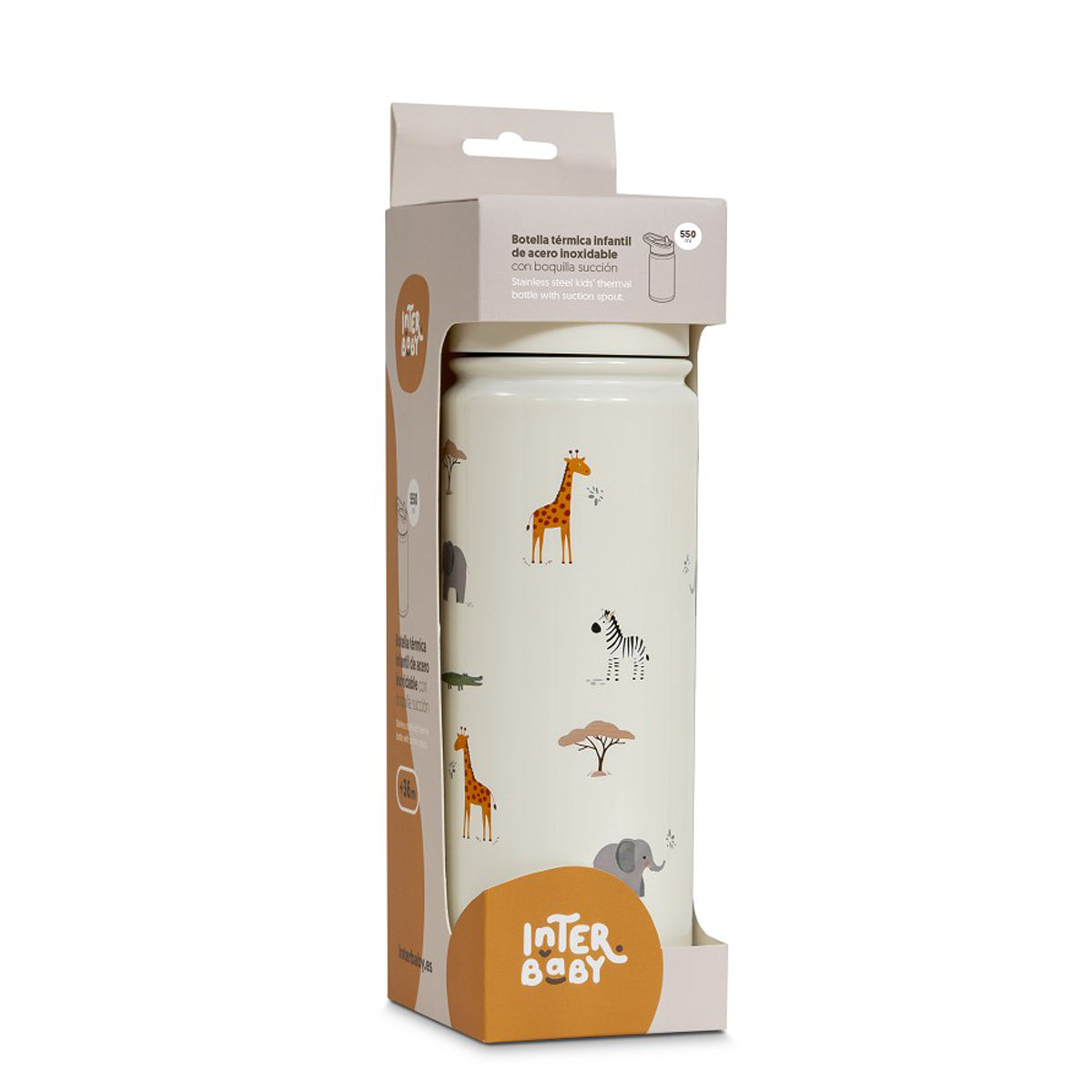 BOTELLA TERMICA  550ML SAVANNA INTERBABY