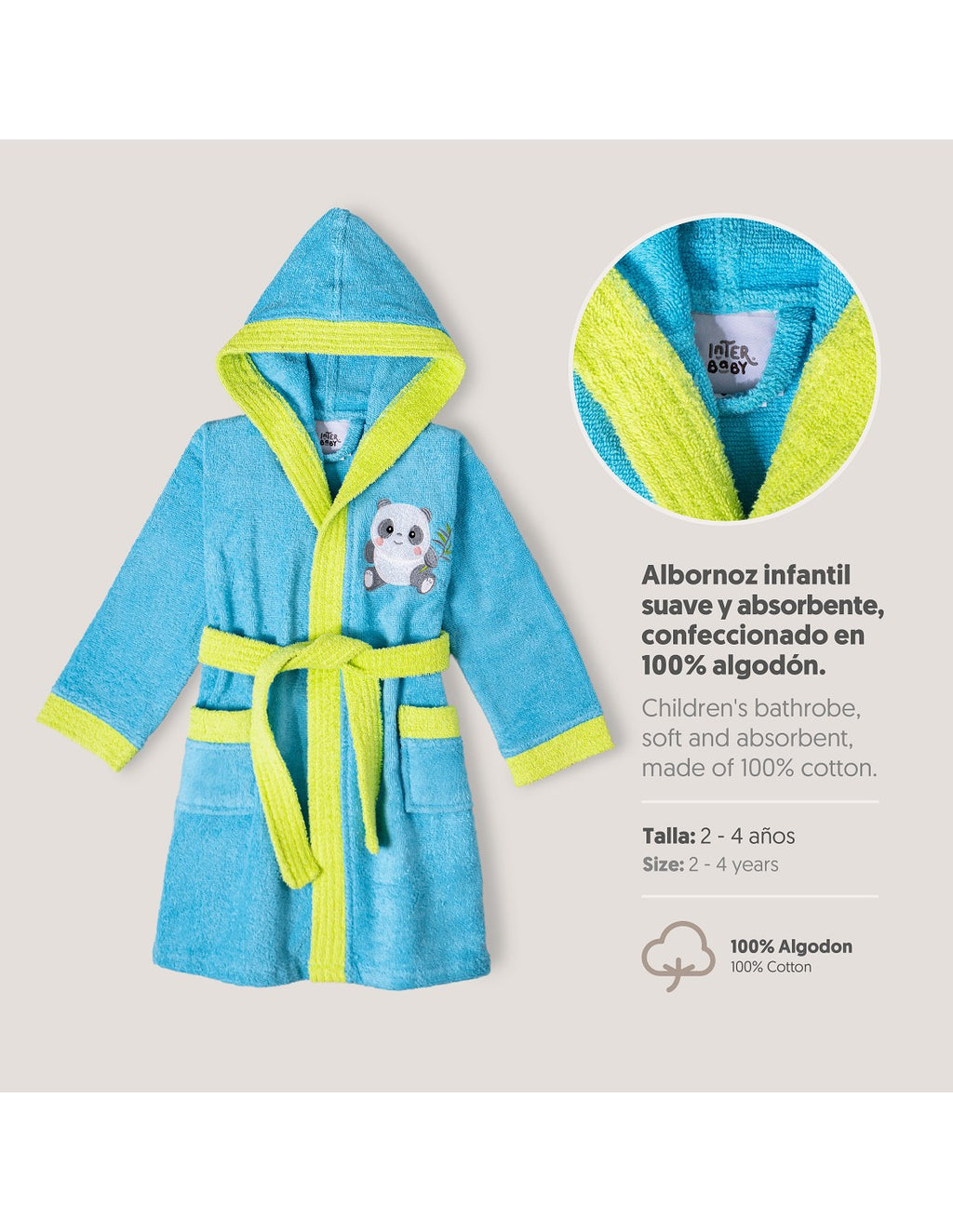 ALBORNOZ  PANDA. INTERBABY (2 A 8 AÑOS)