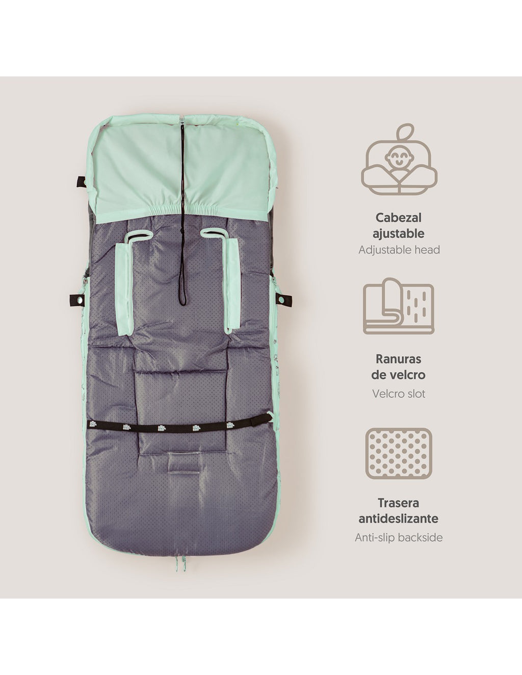 SACO UNIVERSAL DE SILLA DE PASEO INTERBABY ANIMALES