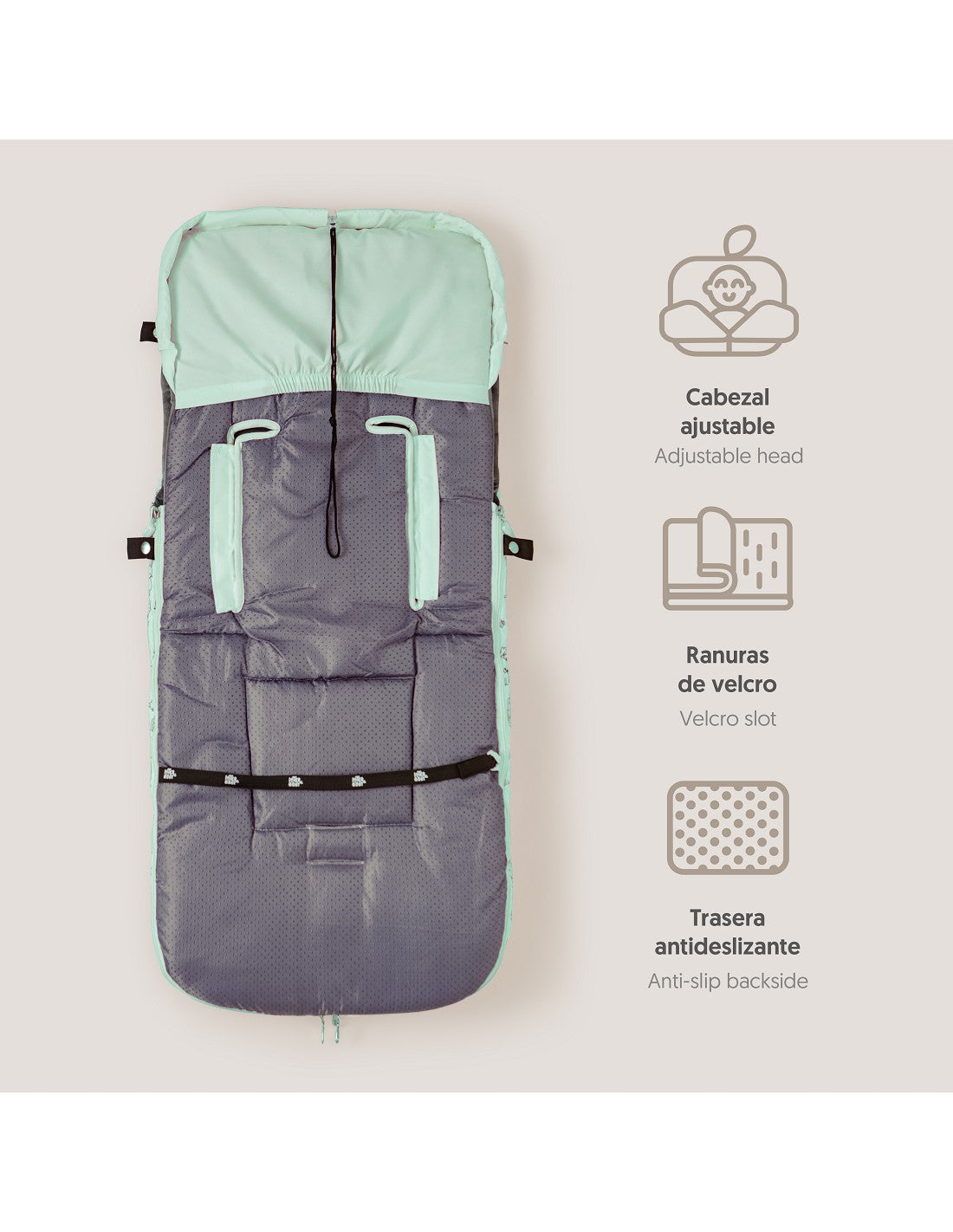 SACO UNIVERSAL DE SILLA DE PASEO INTERBABY ANIMALES