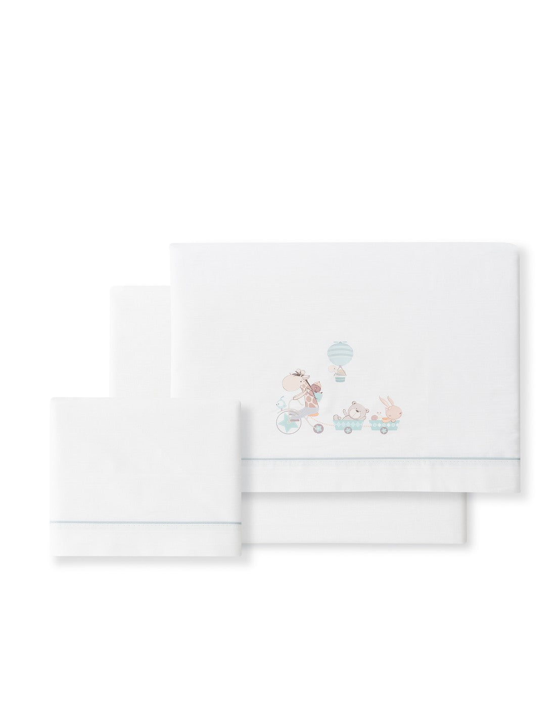 SET DE SABANAS MINICUNA JIRAFA BICICLETA