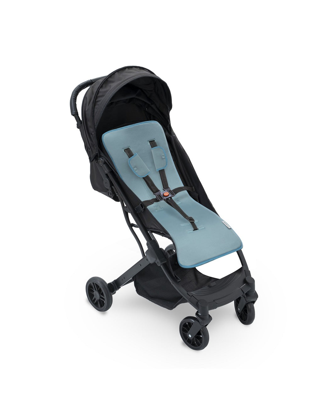 COLCHONETA + PROTECTORES. LISO VERDE. INTERBABY