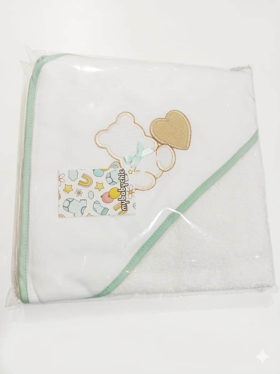 GASAS DE ALGODON PARA BEBE OSO ESTRELLA (70X60)