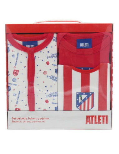 CONJUNTO DEL  ATLETICO DE MADRID 6-9 MESES