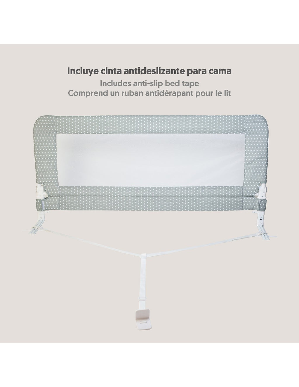 BARRERA DE CAMA ABATIBLE 1.50 ESTRELLAS  INTERBABY