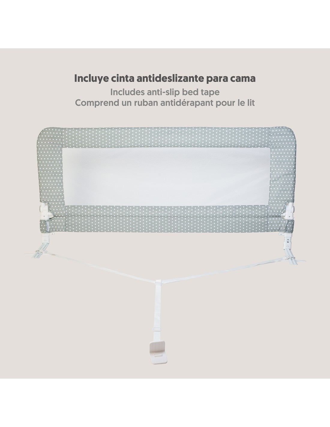 BARRERA DE CAMA ABATIBLE 1.50 ESTRELLAS  INTERBABY