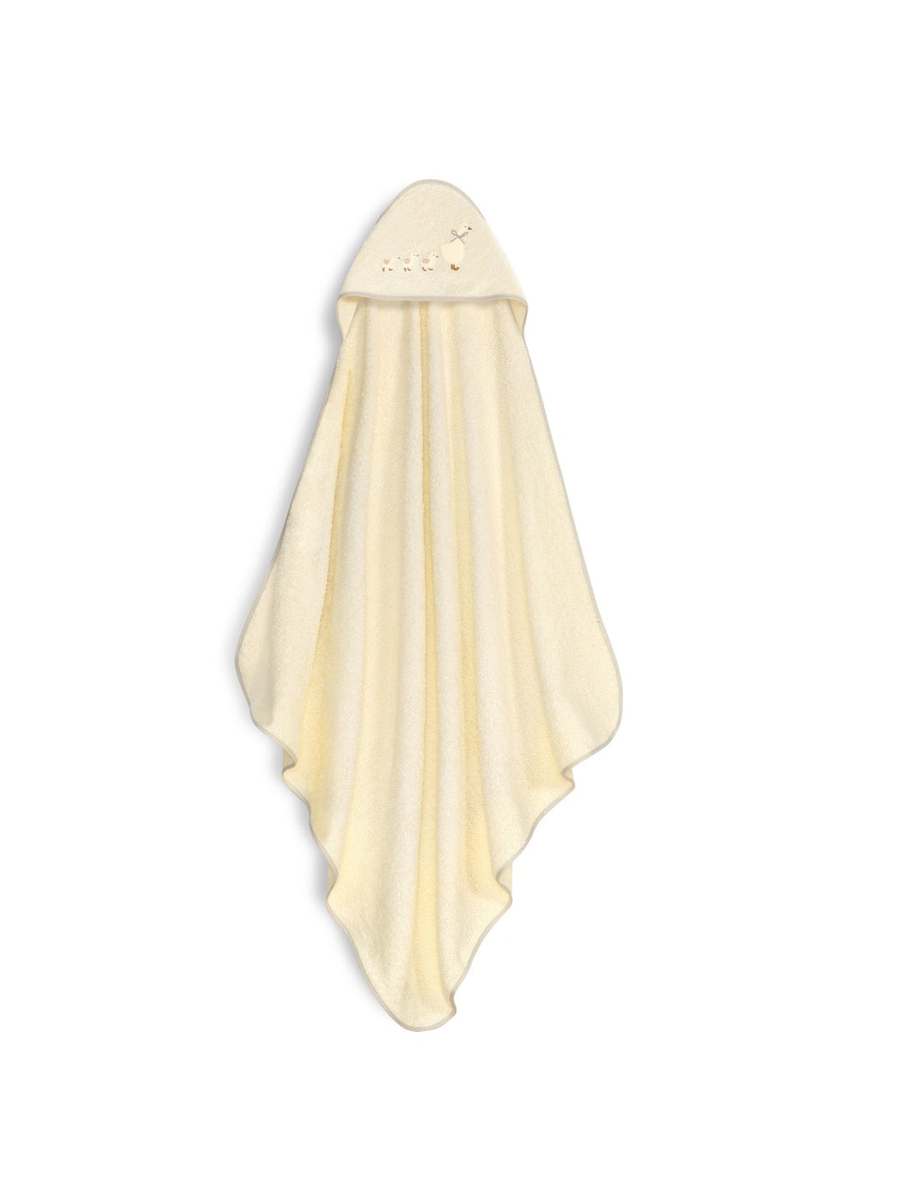 CAPA DE BAÑO Y  GORRO PATITOS FAMILIA INTERBABY